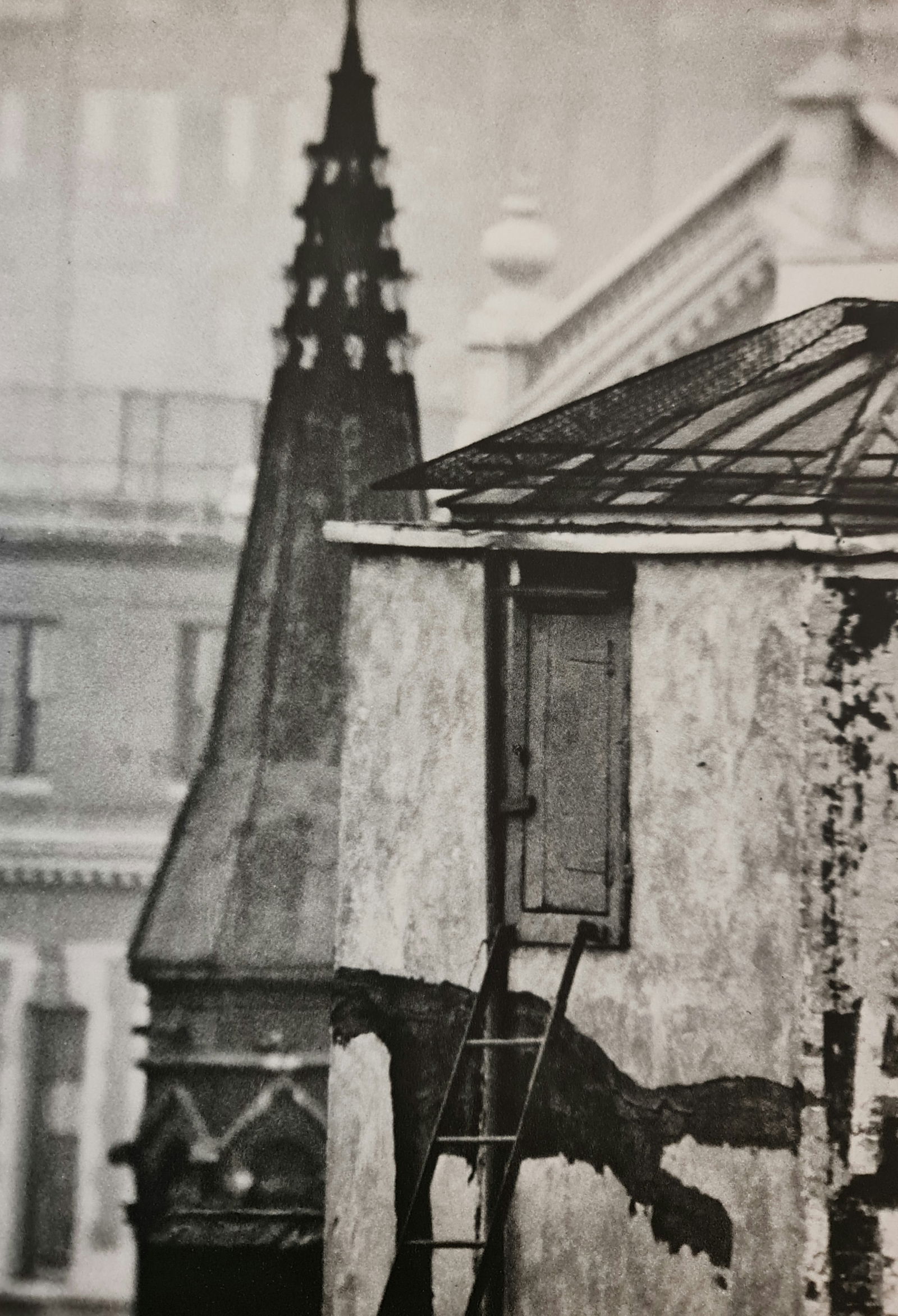 André Kertész, Crawlspace, New York, 1960: Photographer: André Kertész, born Andor Kertész, was a Hungarian-born photographer known for his groundbreaking contributions to photographic composition and the photo essay. Subject: Crawlspace, N