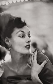 Richard Avedon, Elise Daniels, Turban by Paulette, Pre-Catelan, Paris, 1948