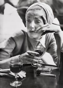 Richard Avedon, Elise Daniels, Turban by Paulette, Rue Francois-Premier, Paris, 1948