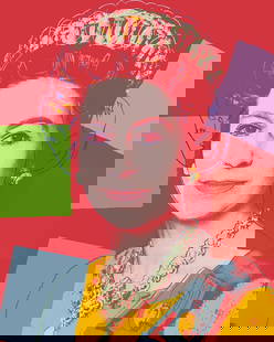 Andy Warhol, Sunday B. Morning Queen Elizabeth 334, Limited Edition Serigraph: Andy Warhol Sunday B. Morning QUEEN ELIZABETH 334 - 2022 Limited Edition of 3500 Serigraph, Printed on museum board Size: 30 1/4" x 38" (96.5 x 76.75 cm) Stamped on the back with blue ink; "Published