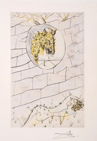 Salvador Dali "My beloved is like a roe" from The Song of Songs of King Solomon 1972