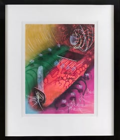 Roberto Matta, 'Attire Le Gai Venin (Une Saison En Enfer)', Signed Limited Edition, Mixed Media