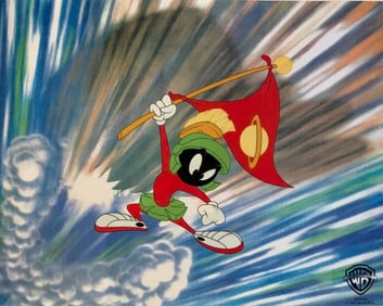 Warner Bros, Marvin The Martian, Limited Edition Animation Cel