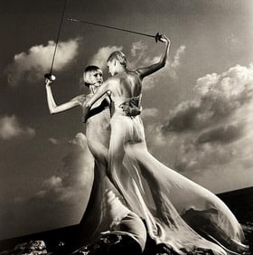 Helmut Newton, American Vogue, Monaco, 1996