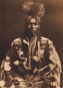 Edward S. Curtis, Plate 3 A Piegan Dandy, 1900