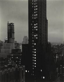 Alfred Stieglitz, Evening, New York From The Shelton, 1931
