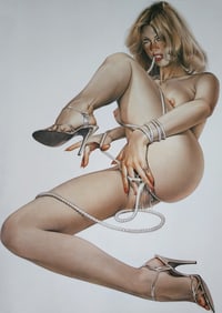 Hajime Sorayama 'Untitled' 1997 Offset Lithograph- Large Format