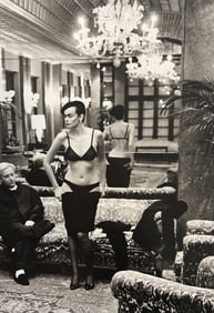 Helmut Newton, Amica, Venice, 1986