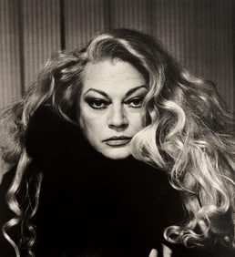 Helmut Newton, Anita Ekberg, Vanity Fair, Genzano, Italy, 1988
