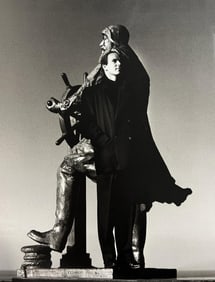 Helmut Newton, Anthony Hopkins, American Vogue, Hollywood, 1996