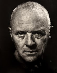 Helmut Newton, Anthony Hopkins, American Vogue, Hollywood, 1996 - 1