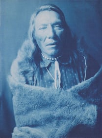 Edward S. Curtis, Plate 11 Red Plume Piegan, Ca, 1900