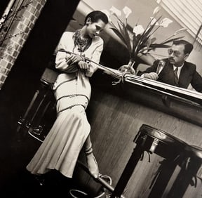 Helmut Newton, Tina And Michael Chow, Beverly Hills, 1984