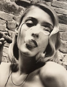 Helmut Newton, Cigar Industry, Milan, 1997 - 1