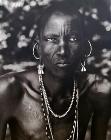 Herb Ritts, Ole Kirringai, Maasai Elder, 1994