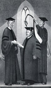 Grant Wood, Honorary Degree, 1938