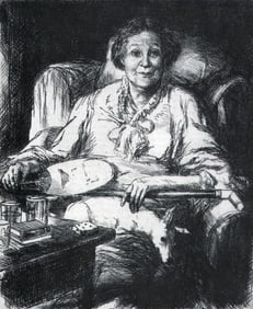 John Sloan, Mother, 1906