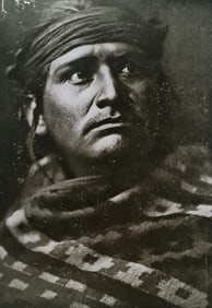 Edward S. Curtis, A Chief Of The Desert - A Navajo