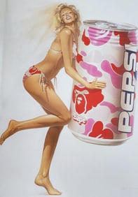 Hajime Sorayama 'Untitled' 2002 Offset Lithograph, Matted