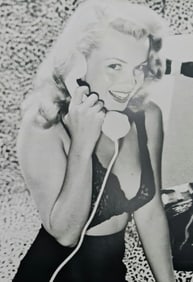 Marilyn Monroe On The Phone