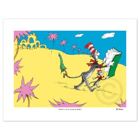 Dr Seuss There's so, so much to read! Signed Limited Edition