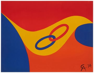 Alexander Calder, 'Friendship' from Flying Colors suite 1974-1975