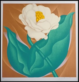 Jack Brusca, Globe Flower Mid Century