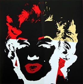 Andy Warhol, Golden Marilyn 11.39 Sunday B Morning Serigraph