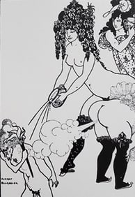 Aubrey Beardsley, 'Erotique', 2011