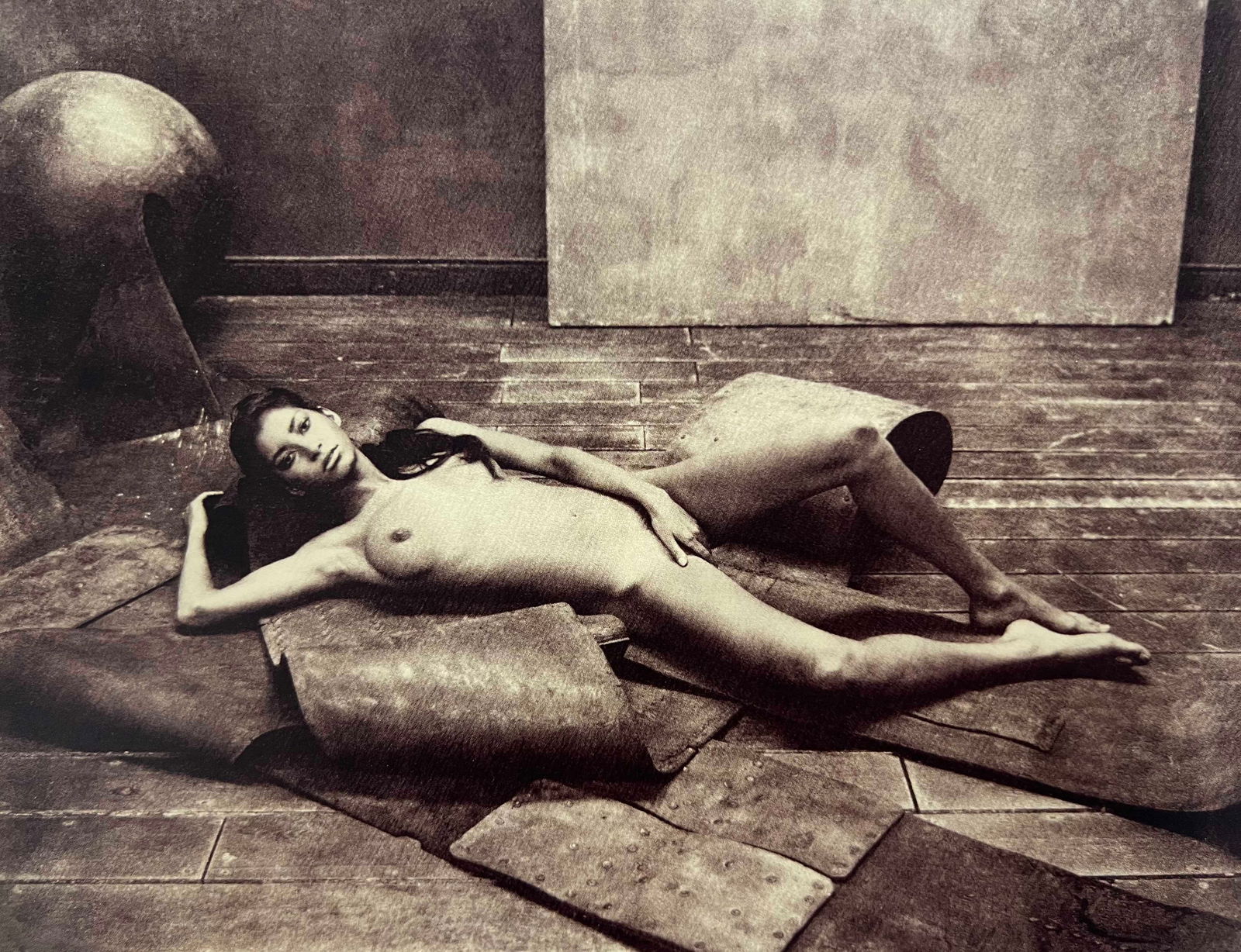 Marc Lagrange, Gentle Persuasion, 2012: Photographer: Marc Lagrange was a Belgian photographer known for his nude portraits of female figures. Lagrange created dream-like and fantastical narrative pictures populated by beautiful nudes that