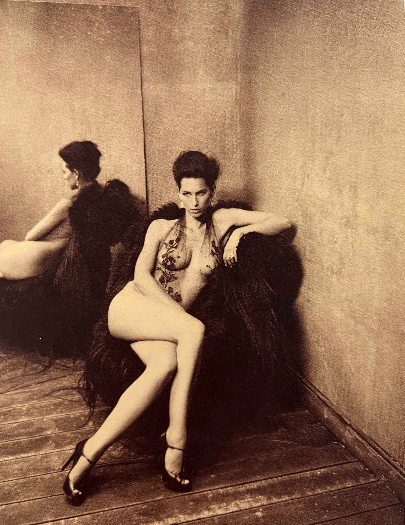 Marc Lagrange, Lucy, 2012: Photographer: Marc Lagrange was a Belgian photographer known for his nude portraits of female figures. Lagrange created dream-like and fantastical narrative pictures populated by beautiful nudes that