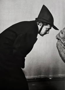 Phillipe Halsman, Salvador Dali, 1960: Photographer: Philippe Halsman (Latvia born American, 1906 - 1979) - internationally renowned portrait and fashion photographer, one of the most important and influential photographers from the 1940's