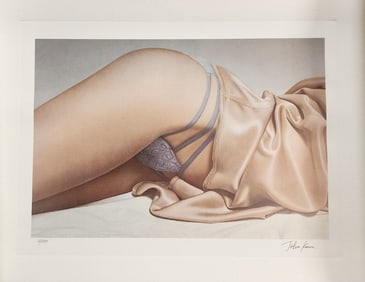 John Kacere "Julia - 1979" Signed & numbered color etching