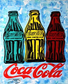 Jozza - Pop Art, 'Tribute to Master', Signed Acrylic Canvas Painting, 2025, 30"x24"