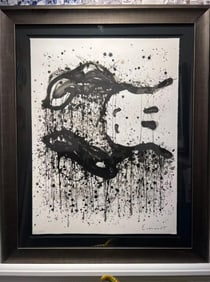 Tom Everhart, 'Watch Dog 9 O'Clock', Signed Limited Edition Lithograph Framed