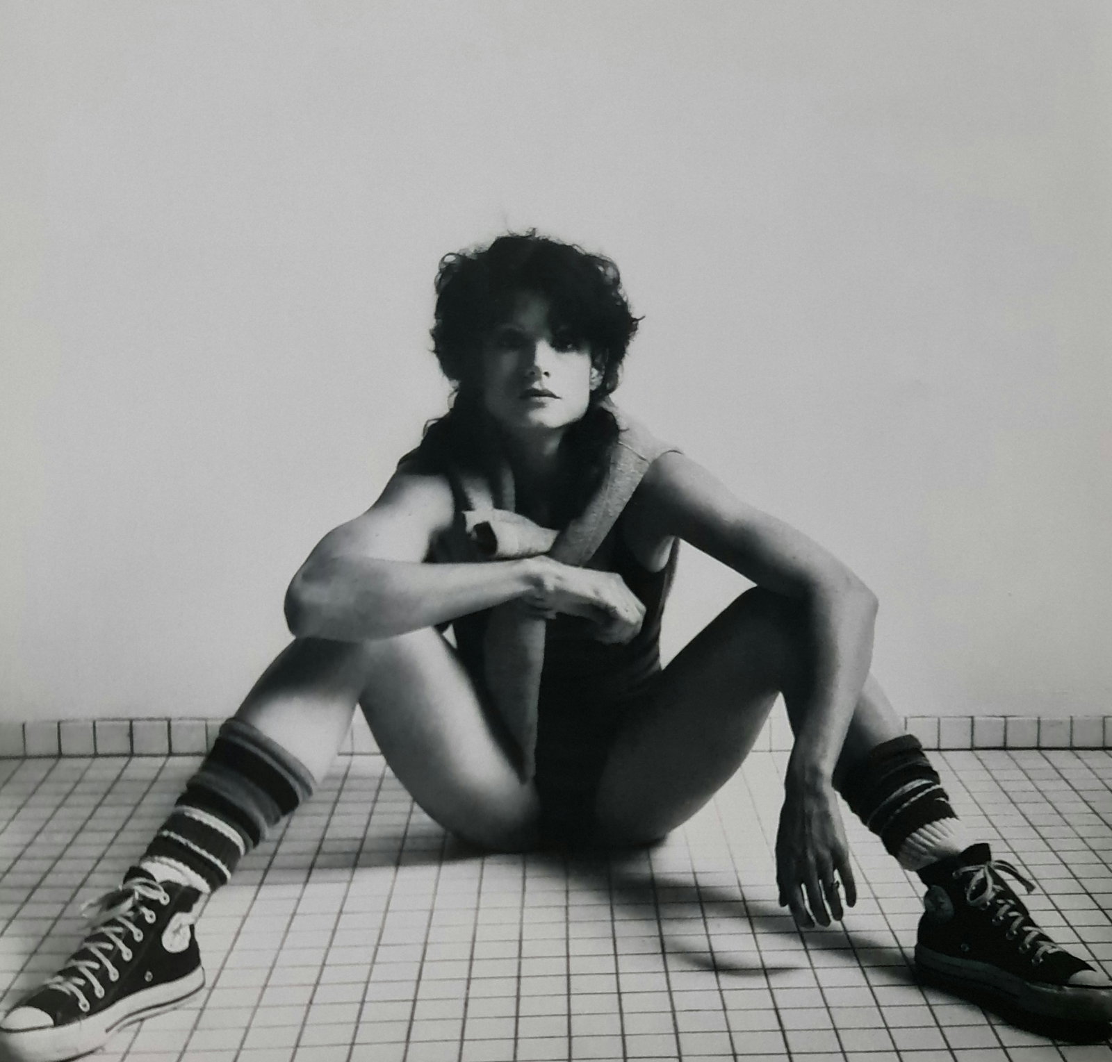 Robert Mapplethorpe, Lisa Lyon, 1982: Photographer: Robert Michael Mapplethorpe (1946-1989) was an American photographer, best known for his black-and-white photographs. His work featured an array of subjects, including celebrity portrait