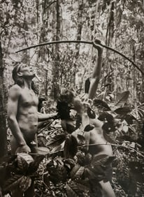 Sebastiao Salgado, Zo'e hunter, Brazil, 2009