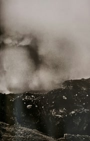Sebastiao Salgado,View of the inside of the crater of Nyiragongo, Democratic Republic of Congo, 2004