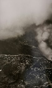 Sebastiao Salgado,View of the inside of the crater of Nyiragongo, Democratic Republic of Congo, 2004