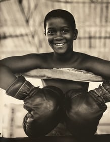 Patrick Demarchelier, Boxing Gym II, Cuba, 1998