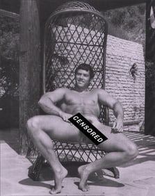 Bruce Bellas of Los Angeles, Male Nude Study, 1950's - 7 (31) - 7.5"x9.5"