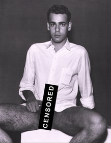 Bruce Bellas of Los Angeles, Male Nude Study, 1950's - 7 (36) - 7.5"x9.5"