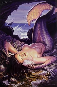 Dorian Cleavenger, 'Snake Eyes' Signed pigments print