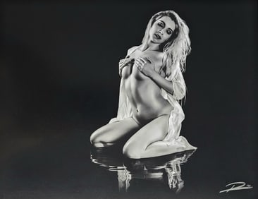 Dirk Richter, 'Image 757' Signed pigments print