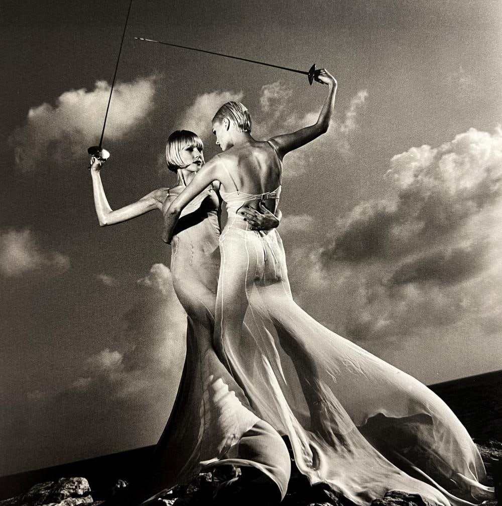 Helmut Newton, American Vogue, Monaco, 1996: Photographer: Helmut Newton (Germany, 1920 - 2004) - best known for his erotically charged highly stylized images, Helmut Newton was one of the most influential fashion photographers of all time. Titl