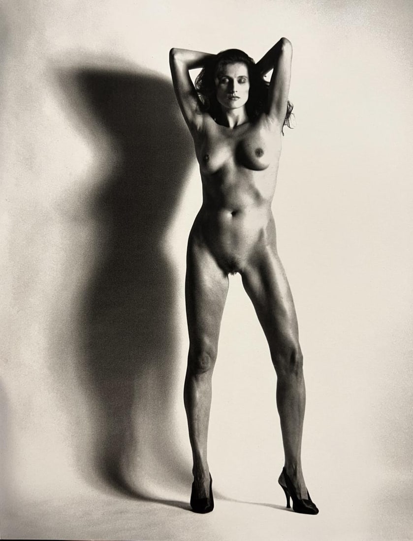 Helmut Newton, Big Nude V, Paris, 1980: Photographer: Helmut Newton (Germany, 1920 - 2004) - best known for his erotically charged highly stylized images, Helmut Newton was one of the most influential fashion photographers of all time. Titl