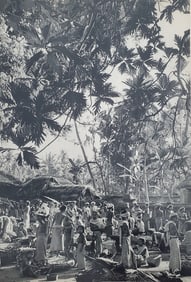 Henri Cartier Bresson, Bali Indonesia, 1950 A Village Market