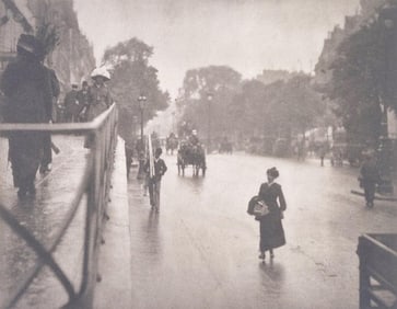 Alfred Stieglitz, A Snapshot, Paris, 1911