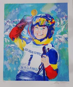 Leroy Neiman 'Nagano Special Olympics - 2005' Signed Limited Edition Serigraph