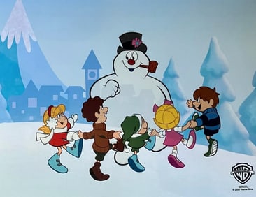 Rankin-Bass, 'Frosty The Snowman Dancing', Limited Edition Animation Cel